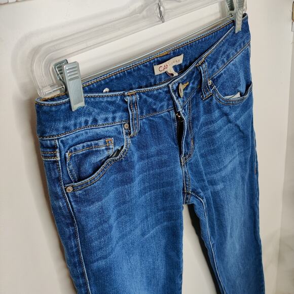 CAbi Jeans 750 Ruby Skinny Blue Ankle Jeans Size 2 - Picture 3 of 12